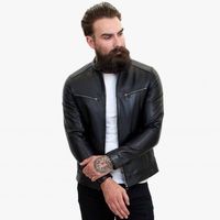 Leather Bomber Jackets - 9550 promotions